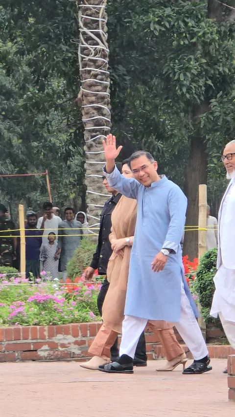 ঈদুল ফিতরের দিনে তারেক রহমান, ২১ মার্চ ২০২৬।